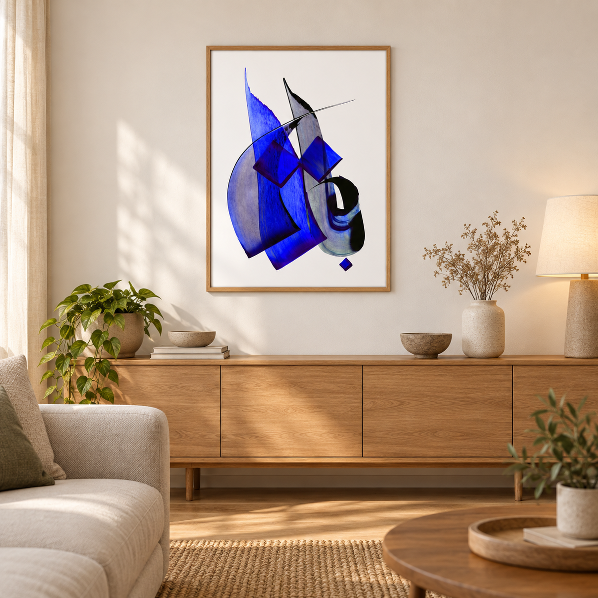 JANAN (Beloved) — Rumi Calligraphy Art Print