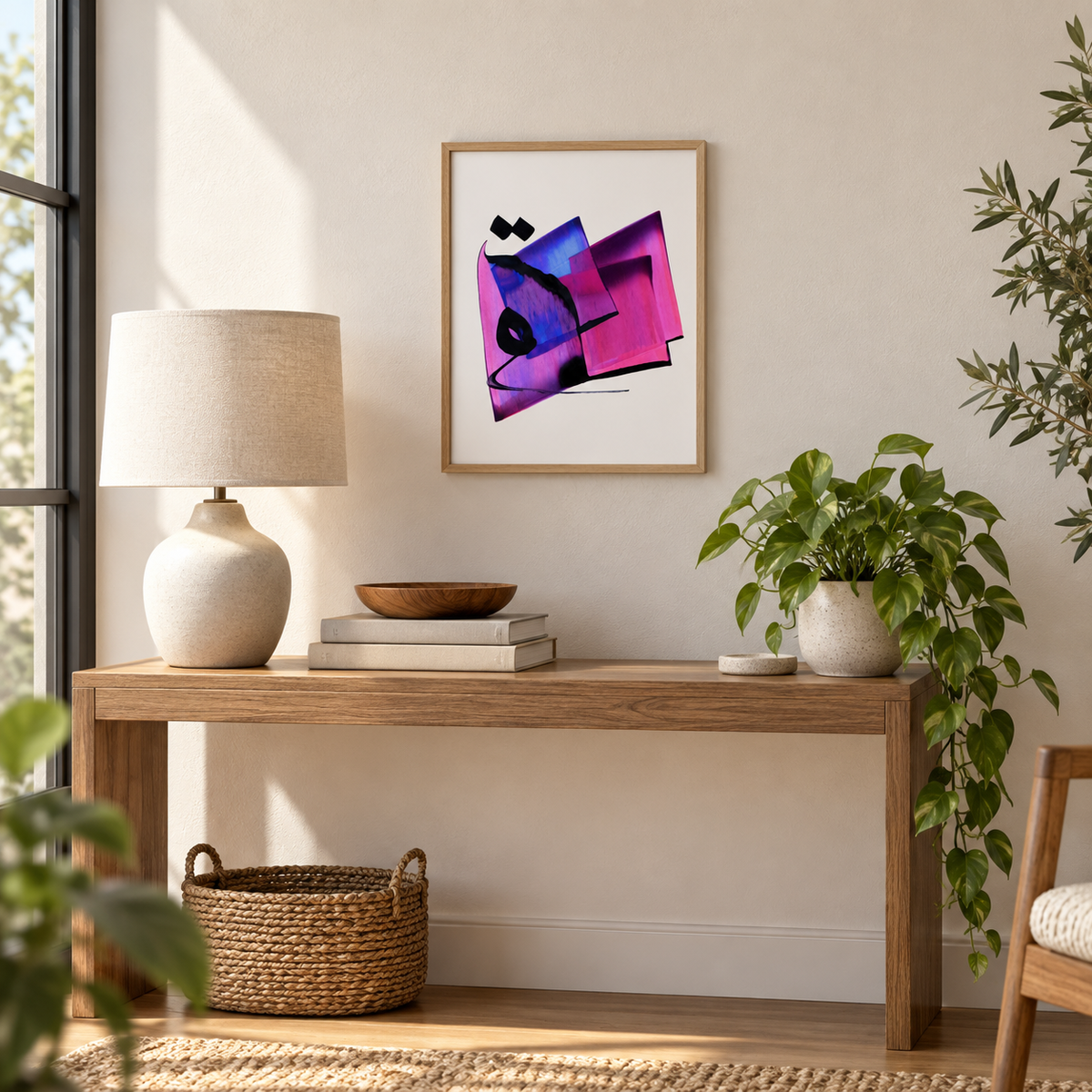 SAGHI (Cupbearer) — Rumi Calligraphy Art Print