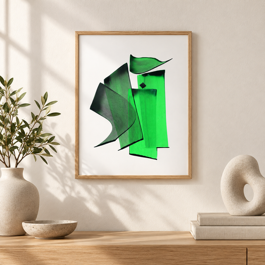 ĀZĀD (Free) — Rumi Poetry Calligraphy Wall Art Print