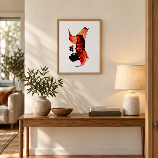 ESHGH (Love) — Modern Farsi Word Art Print