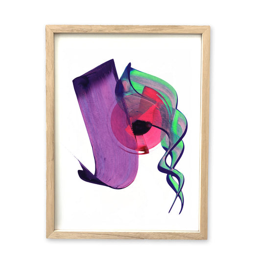 GOL (Flower) — Rumi Poetry Calligraphy Wall Art Print