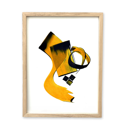 HICH (Nothing) Sufi Calligraphy — Modern Farsi Word Art Print