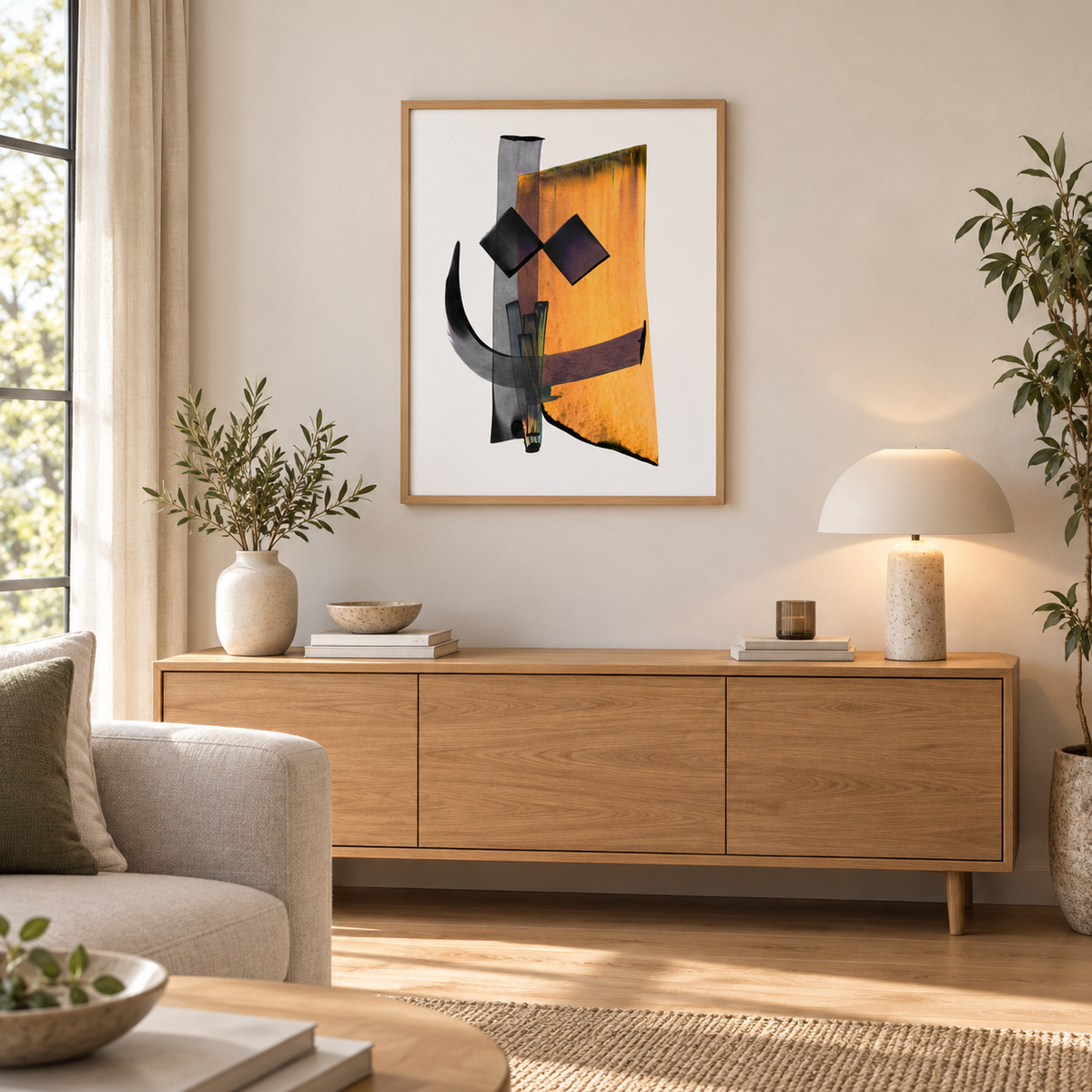 INSĀN (Human) — Rumi Calligraphy Art Print