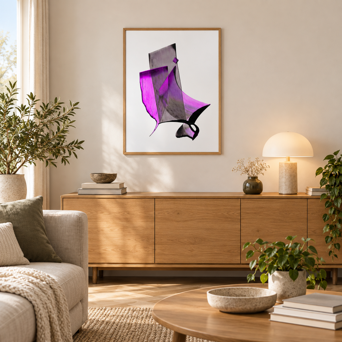 KHOMĀR (Dreamy) — Rumi Calligraphy Art Print